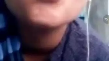 Cute Indian chick smiles while showing boyfriend her sexy XXX assets