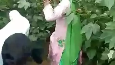 Village couple caught fucking outdoor