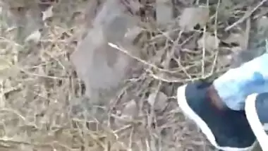 Village lover caught fucking outdoor