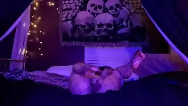 BigTittyGothEgg jiggling and playing with my wet pussy