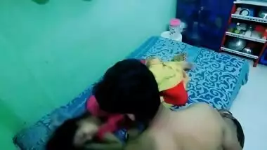 Desi couple with husband