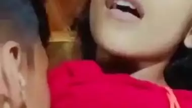 Small boobs village girlfriend boob sucking