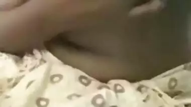 Hot girl morning waking showing for BF lovely romantic in videocall 2 vid