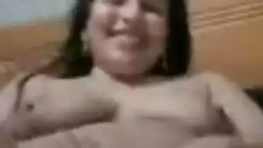 Indian girl fingering nude with smiling face