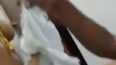 Indian Girlfriend Aliya Riding on Dick