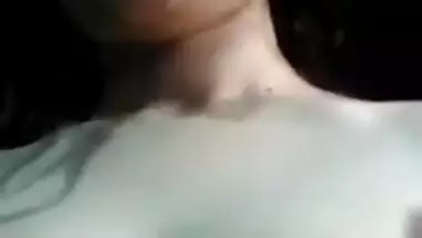 Handsome Desi guy and GF in XXX hijab make out in front of camera