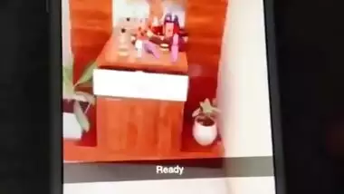 Sexy Indian Girl Showing HindiTalk “Bada hogayana”