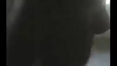 Indian sexy cheater wife fucked on kitchen table with husband friend