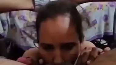 Maid gives a blowjob and licks an asshole for money