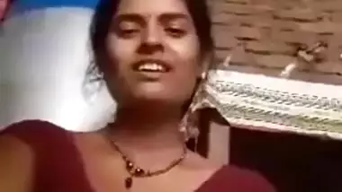 Village BHabhi showing Bobs n pussy