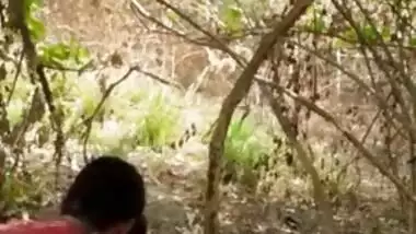 Desi paramours outdoor enjoyment MMS sex movie