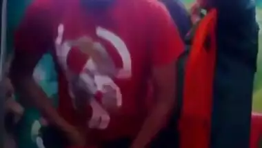 Desi Lovers Horny Fun in Juice Shop