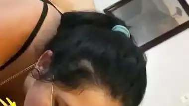 BBW Babe Sucking Skinny Horny BF Home Alone