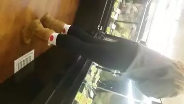 Upside down bubble oc candid booty market find...