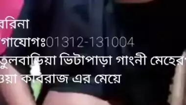 Bangladeshi girl taking juice out of her pussy