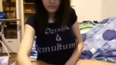 Indian Looking (Persian) Big Boobed Teen