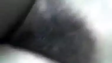 Sexy Telugu Bhabhi Showing Hairy Pussy