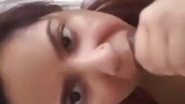 Indian freak with a smile slobbing on bbc