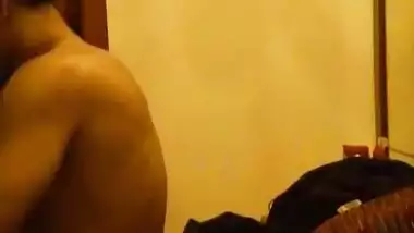 Indian Playboy Akhil in bed with her airhostess...