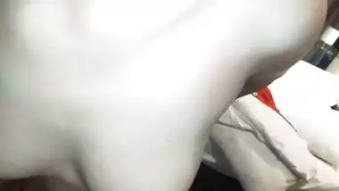 Horny guy stretches Desi GF in XXX doggystyle in front of the camera