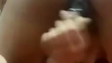 Desi bhabi fingering pussy selfie cam